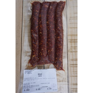 Merguez de bœuf