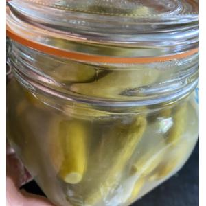 Cornichons lactofermentés