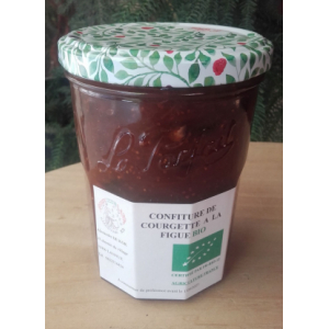 Confiture de courgette à la figue