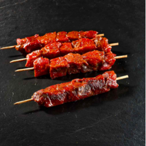 Brochettes de boeuf tex-mex x4