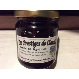 Gelée de myrtilles