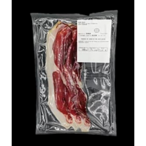 Jambon cru de porc noir gascon