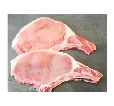 Cotes filet (3) de porc noir gascon