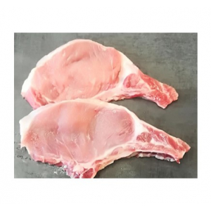 Cotes filet (3) de porc noir gascon