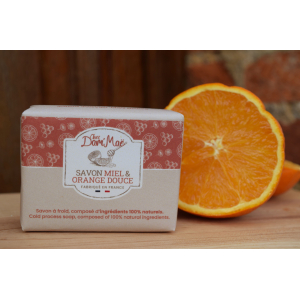Savon miel orange douce