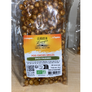 Pois chiches grillés « épices italiennes »