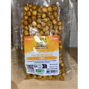 Pois chiches grillés «curry »