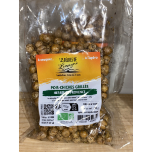 Pois chiches grillés «herbes provence