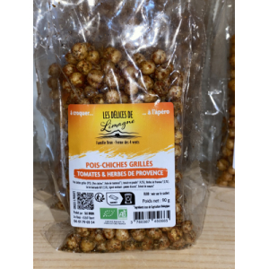 Pois chiches grillés tomate-herbes provence  