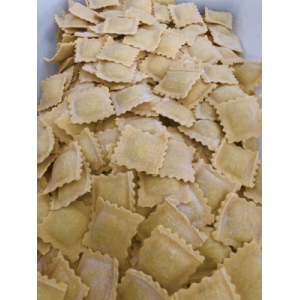 Raviolis poivrons/parmesan/noix de cajou