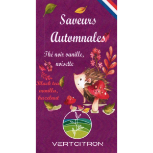 Thé noir ' saveurs automnales'