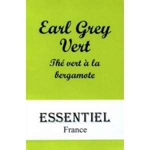 Thé vert 'earl grey vert'