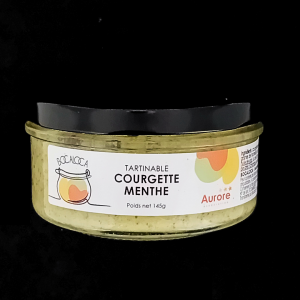 Tartinable courgette menthe