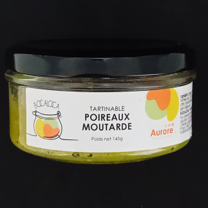 Tartinable poireau moutarde