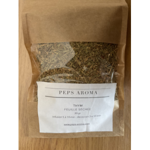 Feuilles de thym séchées