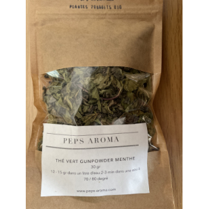 Thé vert gundpowder grand cru menthe verte