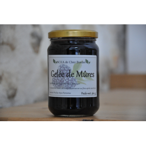 Gelée de mures sauvages - bocal 360 gr
