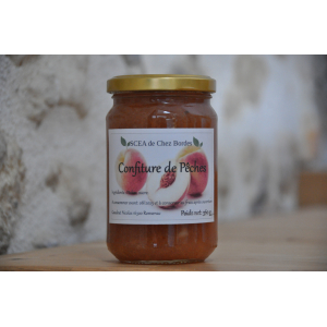 Confiture de pêche - bocal 360 gr