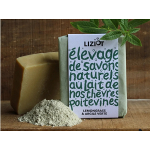 Savon lemongrass et argile verte