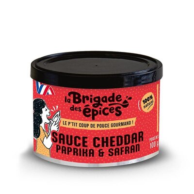 Sauce cheddar, paprika & safran