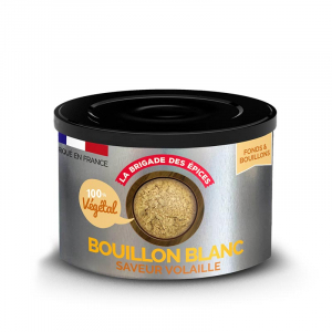 Bouillon blanc végétal 'saveur volaille'