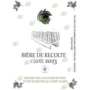 Bière de récolte 75cl