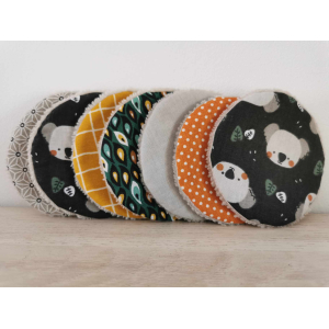 Disques lavables 'koalas'