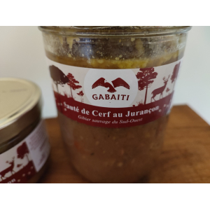 Sauté de cerf au jurançons 765g