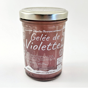 Gelée de violette de champeyroux