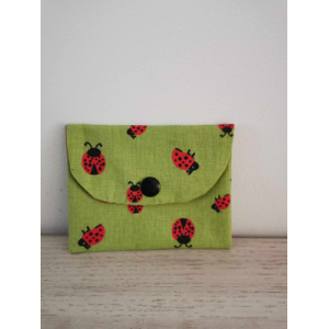 Porte monnaie coccinelles