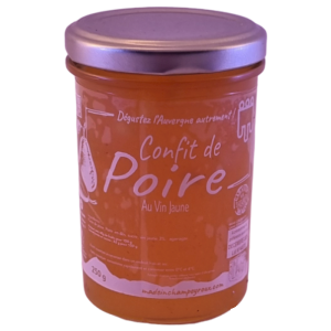 Confit de poires au vin jaune