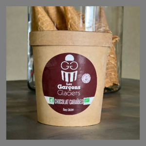 Sorbet chocolat caraîbes bio & vegan