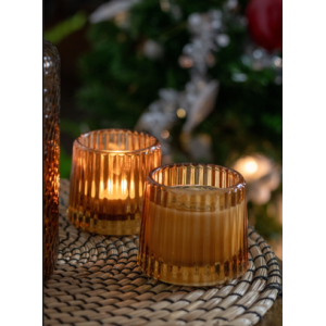 Bougie parfumée éphémère thé de noël