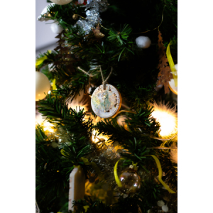 Suspension végétale thé de noël