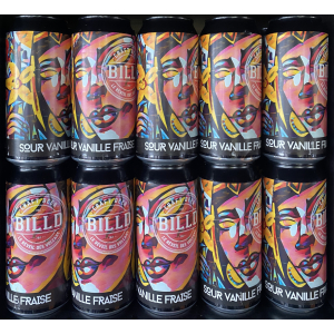 Sour vanille fraise 44cl