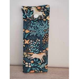 Pochette à brosse à dents 'licornes'