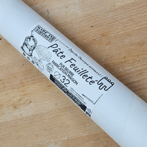 Pate feuilletee pur beurre x2