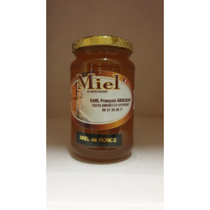 Miel de ronce 500g pot en verre