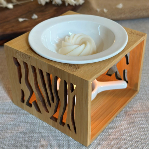 Porte savon en bois brut fabriqué en France - Toche et Nono