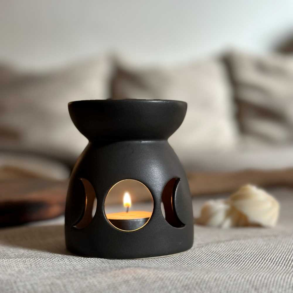 Brûle-parfums minimaliste en métal pour fondants l Toche et Nono