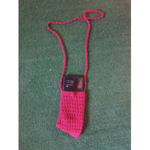 Pochette pour téléphone portable au crochet