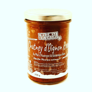 Confit d'oignons rouge au miel
