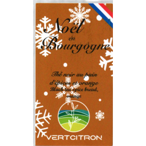 Thé noir ' noël en bourgogne