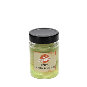 Mini babas à la liqueur de verveine du velay