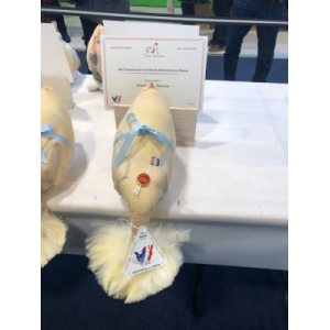 Chapon de bresse 3.8 kg - non toilé - vidé