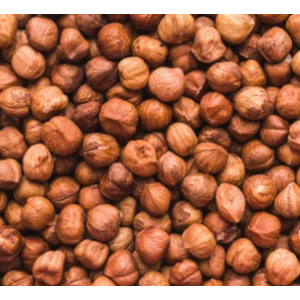 Noisette décortiquée grillée