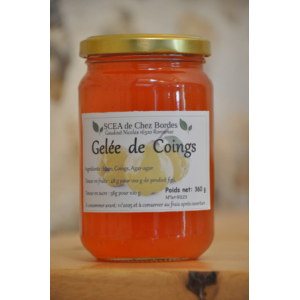 Gelée de coings - bocal 360 gr