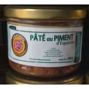 Pâté au piment d'espelette 190g