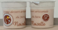Noisette date courte crème dessert