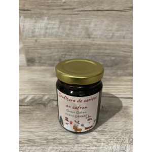 Confiture de cerises au safran